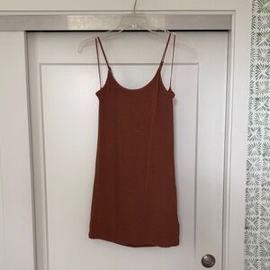 z supply NWT Brown mini dress size M/L